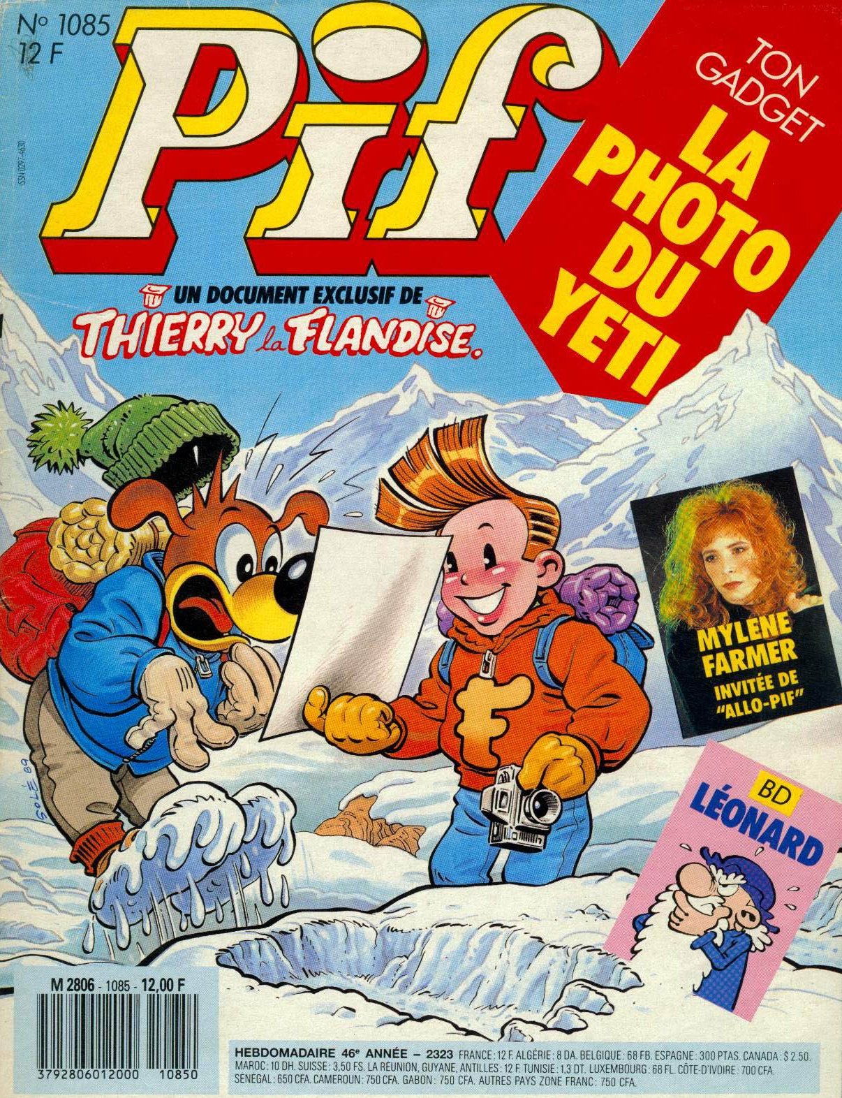 PIF Gadget Janvier 1990