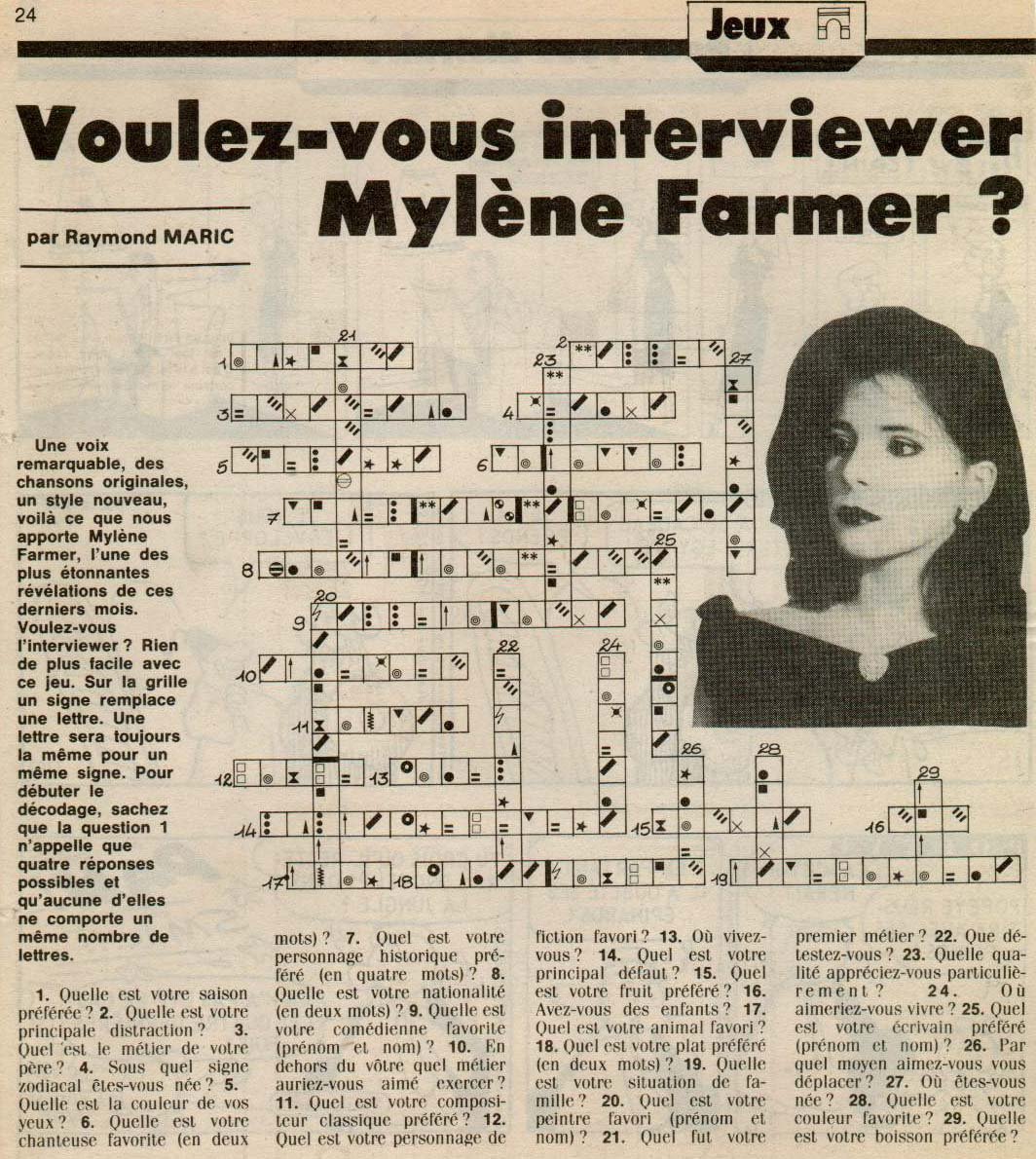 Le Parisien 11 janvier 1986