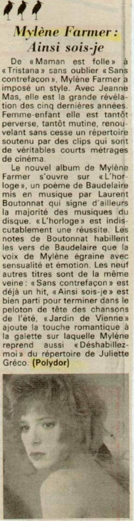 Les Dernières Nouvelles d'Alsace 14 mai 1988