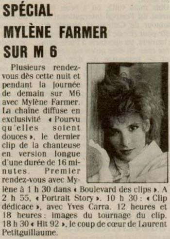 Le Parisien 07 octobre 1988