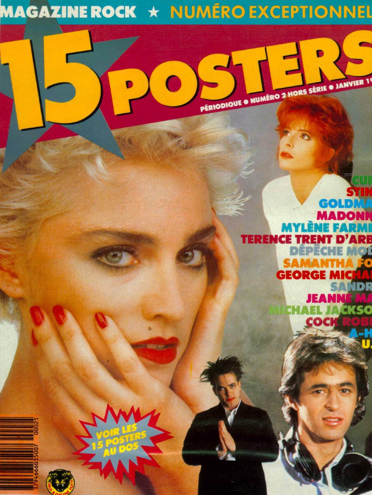 Rock Magazine Janvier 1988