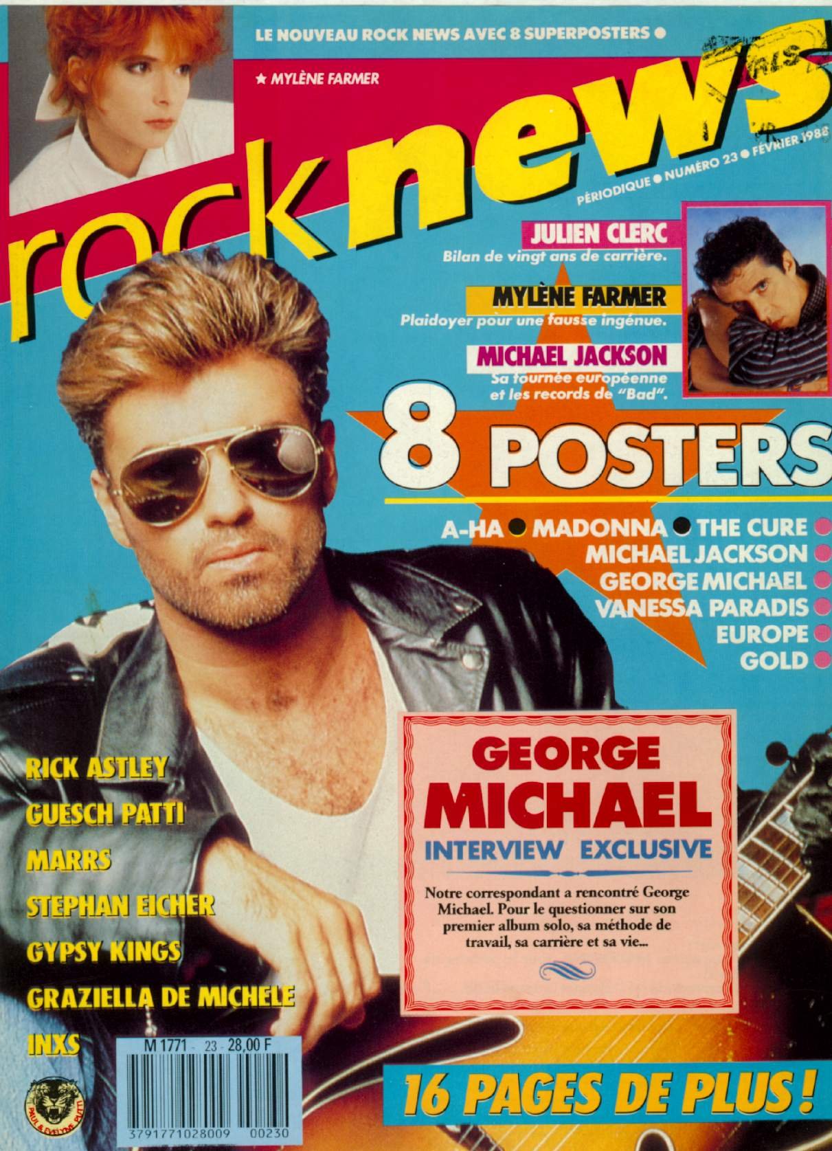 Rock News Février 1988