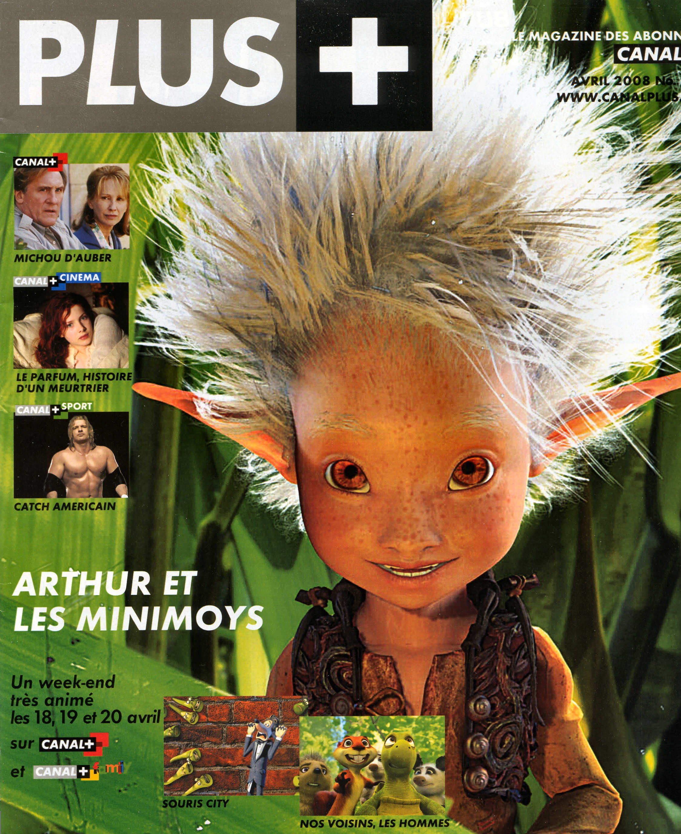 Canal Plus Mag Avril 2008