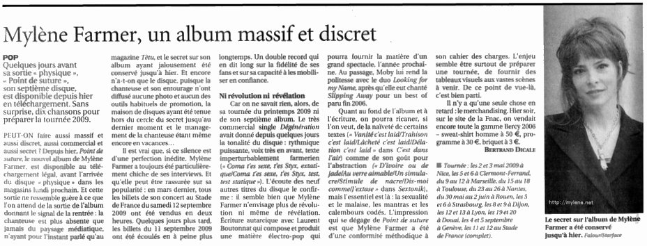 Le Figaro 21 août 2008
