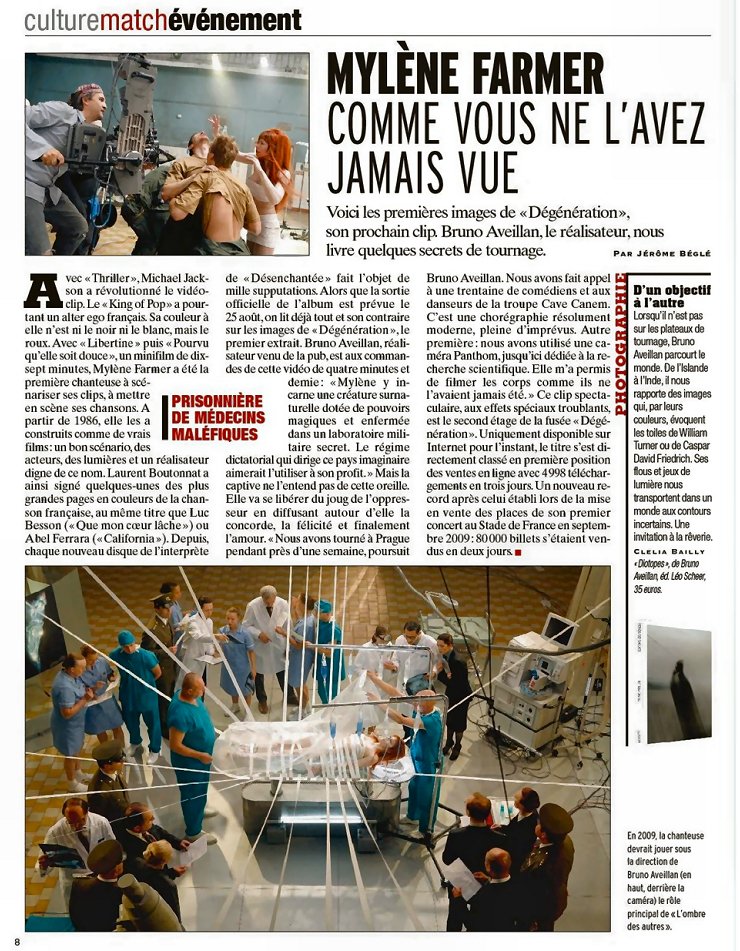 Paris Match 03 juillet 2008