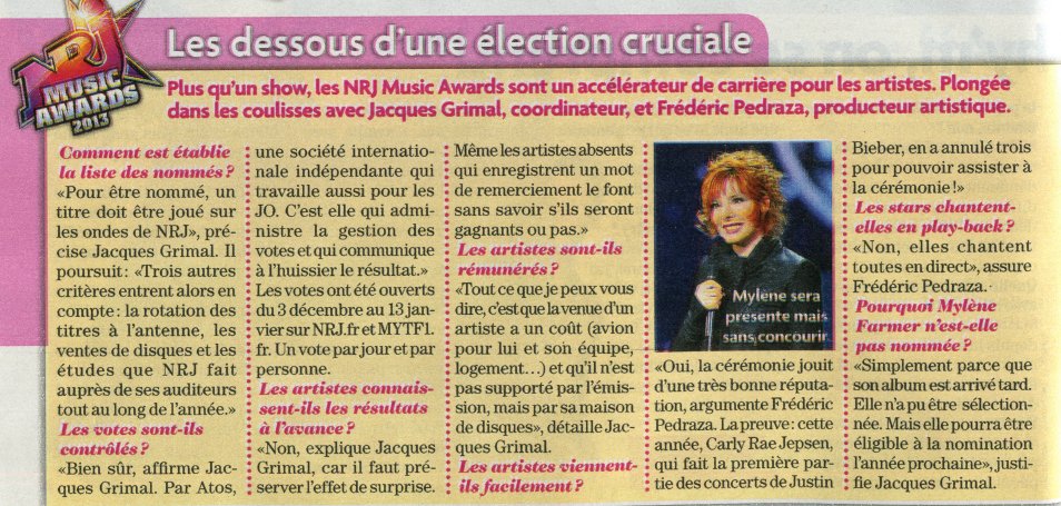 Télé Star 21 janvier 2013