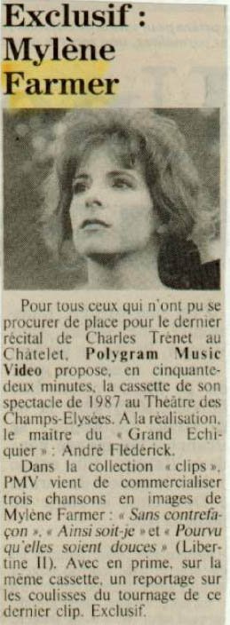 Le Journal Du Dimanche 15 janvier 1989