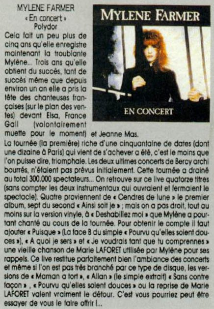 Star Music Janvier 1990