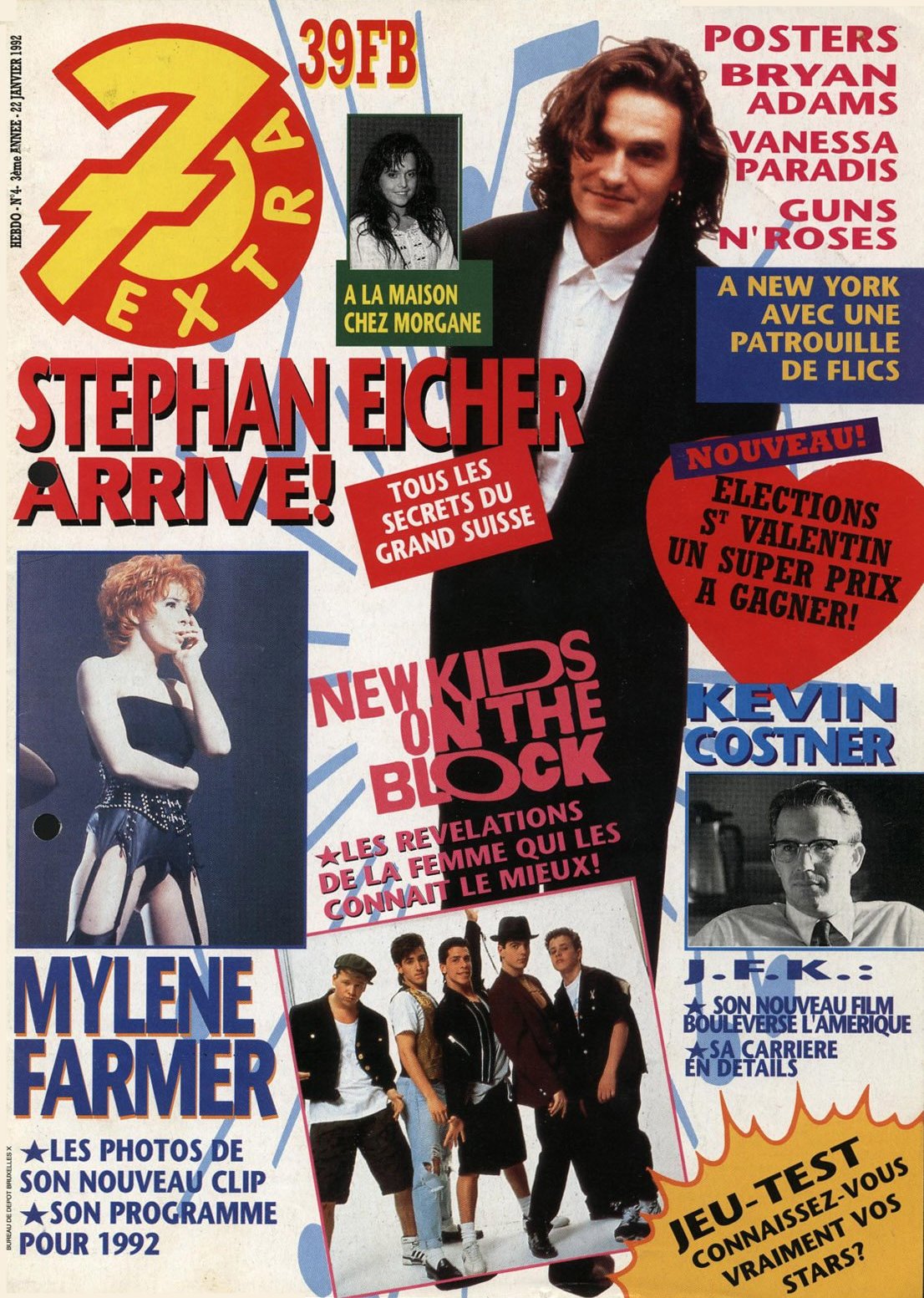 7 Extra (Belgique) 22 janvier 1992