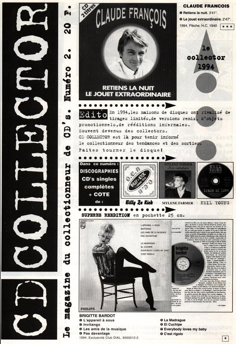 CD Collector Janvier 1994
