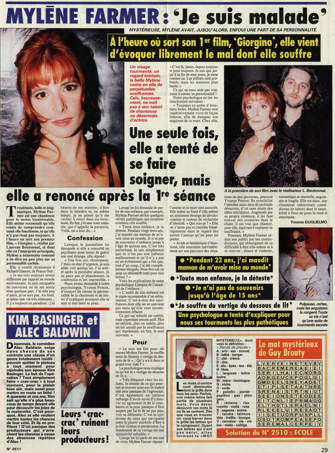 France Dimanche 15 octobre 1994