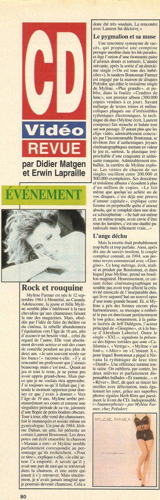 Ciné Télé Revue Octobre 1995