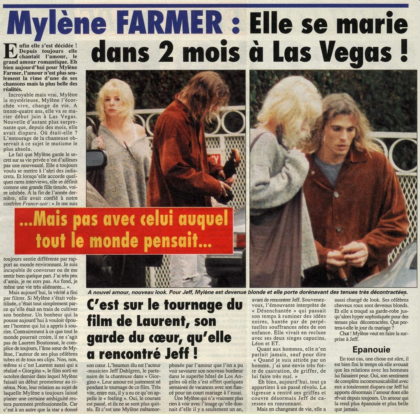 France Dimanche 01 avril 1995
