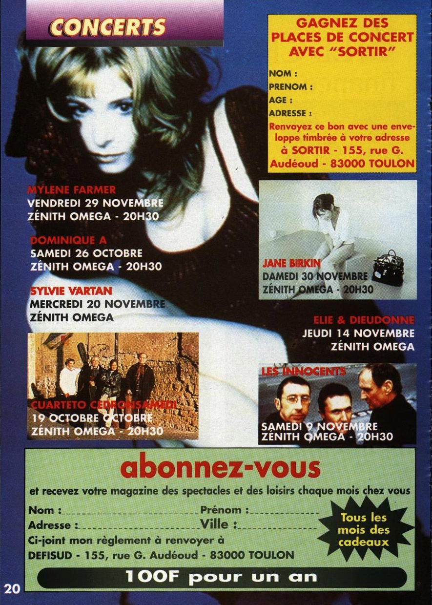 Sortir Sur La Côte Janvier 1996