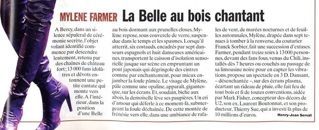 Paris Match 19 janvier 2006