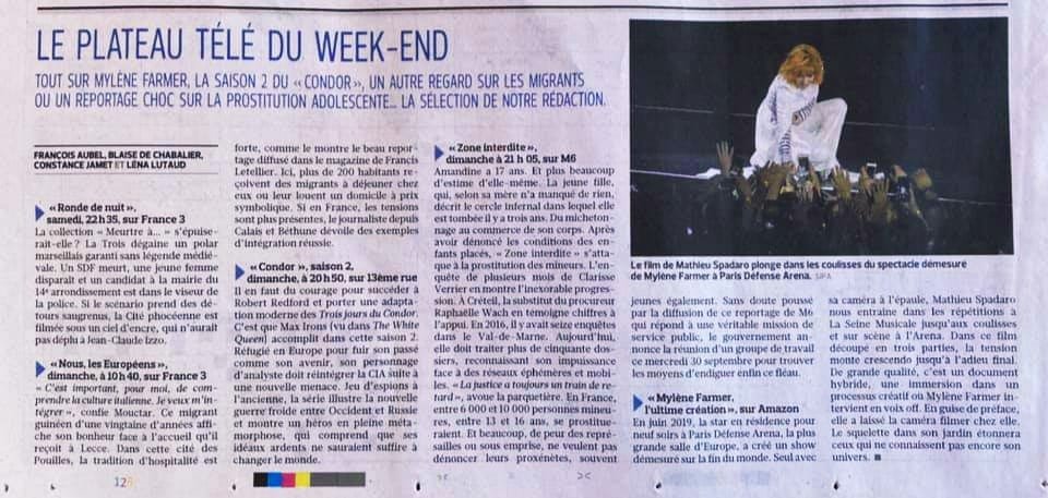 Le Figaro 26 septembre 2020
